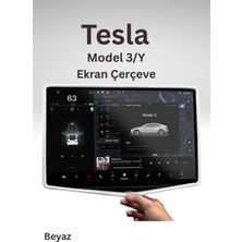 Empressco Psgt Model Y ve Juniper Için Uyumlu Ekran Çerçevesi Koruma Silikon - Fiyatı, Yorumları
