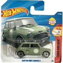 Hot Wheels Austin Mini Cooper S Yeşil