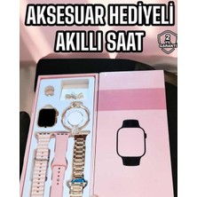Akıllı Saat Sesli Görüşme Bildirim Görme Uyku ve Sağlık Takibi