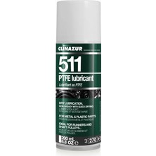 Clin Azur 511 - 200ML Ptfe Teflon Sprey - Sıkışmalara Son! Her Türlü Yüzeyde Ipeksi ve Leke Bırakmayan Hareket.