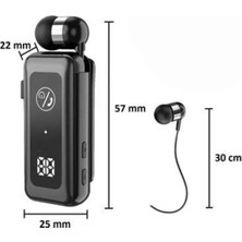 Makaralı Bluetooth Kulaklık Telefon Uyumlu Makaralı Tf Kart Girişli Güç Göstergeli