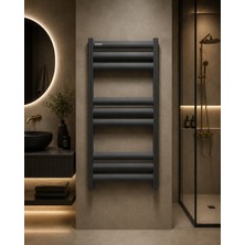 Termorad Alüminyum Antrasit ( Ral 7016 ) 50X90 Petsa Stila Havlupan