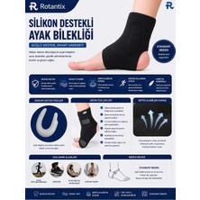 Rotantix Malleol Destekli Ayak Bilekliği Bilek Eklem Ağrıları Sağ&sol Uyumlu