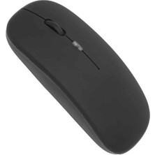 Siyah Wireless Kablosuz Sessiz Mouse Bluetooth Bağlantılı