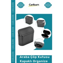 Empressco Carlburn Özel Üretim Araç Içi Aksesuar Düzenleyici Kapı Yanı Koltuk Araba Çöp Kutusu Kapaklı Organize Siyah - Fiyatı, Yorumları