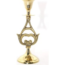 Tekli Pirinç Şamdan 27768