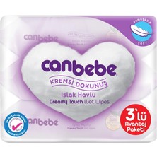 Canbebe Islak Havlu Mendil 3'lü