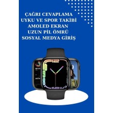 2025 Model Akıllı Saat ve 2.nesil Tws Bluetooth Kulaklık Anc Özelliği Amoled Ekran
