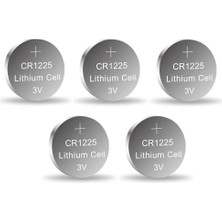 Yuma CR1225 Süper Lityum 3V 5’li Kart Düğme Pil