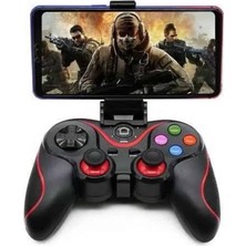 Defne Store Joystik Gamepad Bluetooth Telefon Tutucu Oyun Kolu Telefon Android Uyumlu