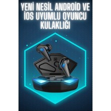 Wireless Gaming Kulaklık Mikrofonlu Bluetooth Oyuncu Kulaklığı