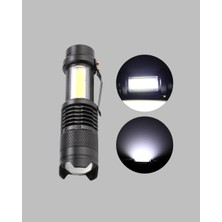 Suya Dayanıklı 4 Modlu Mini LED El Feneri