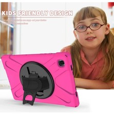 Uravas Store Newface Samsung Galaxy T220 Tab A7 Lite 8.7 Kılıf Amazing Tablet Kapak - Pembe