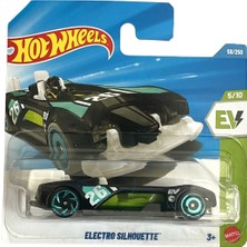 Hot Wheels Electro Silhouette Metal Gövde ile Fütüristik Tasarım 1:64 Ölçek Koleksiyonluk Model