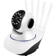 Akıllı Gece Görüşlü Sensörlü Wifi Kamera Telefondan Takip Edilebilir