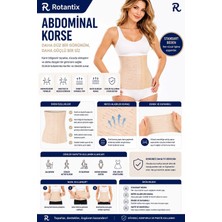 Rotantix Her Bedene Uyumlu Doğum Sonrası Toparlayıcı Inceltici Korse Abdominal Sezeryan Korsesi Lohusa Korse