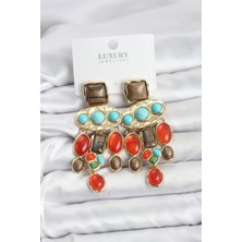 Uravas Store Vintage Sallantılı Kadın Küpe
