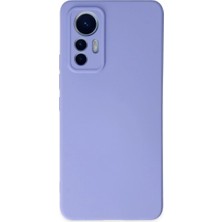 Xiaomi Mi 12 Lite Kılıf Nano Içi Kadife Silikon - Lila