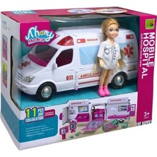 Pasifik Toys Pasifik Bebek Ambulansı ve Doktor Seti 9045