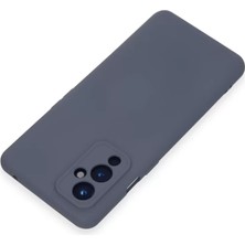 Uravas Store Newface One Plus 9 Kılıf Nano Içi Kadife Silikon - Gri