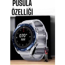 Akıllı Saat Yeni Nesil Bluetooth Bağlantılı Uyku ve Sağlık Takibi Nfc ve Gps