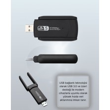 USB 3.0 Wireless Adaptör – 2.4ghz & 5ghz Destekli