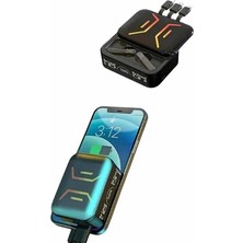 Gaming Bluetooth Kulaklık Dahili Powerbank Kablolu Düşük Gecikmeli Bluetooth 5.2