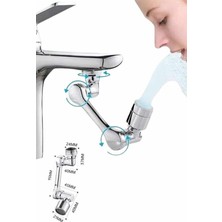 Mutfak Musluk Başlığı 1080 Derece Dönebilir Oynar Başlıklı Musluk Aparatı