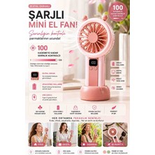 Mitavo 100 Kademeli Dijital Mini Fan