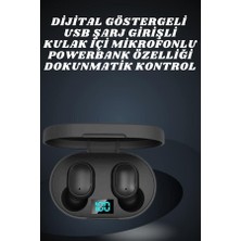 Çift Kulaklık Kampanyası Dokunmatik Kontrol Kulak Içi Yüksek Ses Kaliteli Mikrofonlu