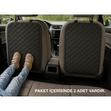 Empressco Point Oto Koltuk Arkası Koruma Kılıfı Kapitone Deri Kırmızı - Fiyatı, Yorumları