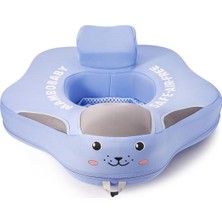 Empressco Mambobaby Bel Destekli Mavi Yüzme Simidi, Güvenli ve Renkli Eğlence