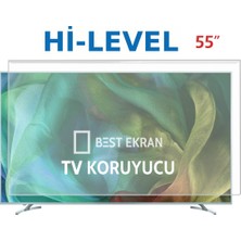 Hi-Level HL55QUPRL-W02S Tv Ekran Koruyucu - Hi-Level 55" Inç 139 Ekran Tv Ekran Koruyucu
