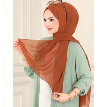 Asia Collection Düz Şifon Şal