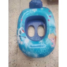 Empressco Şişme Deniz Simidi, Kano Tutmalı, Ayak Geçmeli, Frozen Desenli, 1-3 Yaş