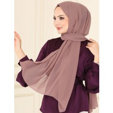 Asia Collection Düz Şifon Şal