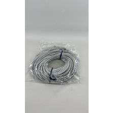 Semacan Metal 50 Metre Makaralık Çok Amaçlı Gergi Lastiği Kalın Esnek Bağlama Ipi