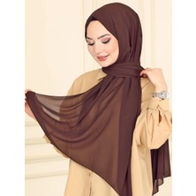Asia Collection Düz Şifon Şal
