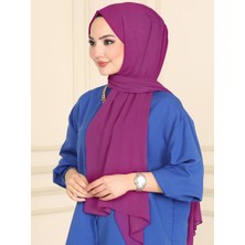 Asia Collection Düz Şifon Şal