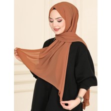 Asia Collection Düz Şifon Şal