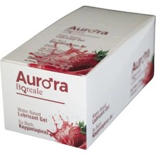 Censan Aurora Boreale 100 Lü 5 ml Şase Çilekli Kayganlaştırıcı