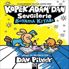 Dav Pilkey'in Altın Kitaplar Yayınından Köpek Adam’dan Sevgilerle Boyama Kitabı Eğlenceli Karakterler