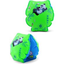 Empressco Çocuk Yüzücü Kolluğu Panda Baskılı 11-30 Kg, Renkli ve Rahat Tasarım