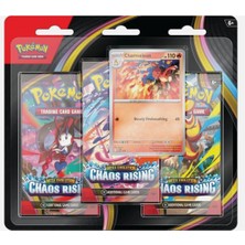 Pokemon TCG Tcg Pokemon Chaos Rising Checklane Blister - Charmeleon - 3'lü Paket