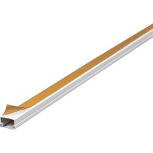Nil Avm Kablo Kanalı 25X16 mm 2 Metre Yapışkan Bantlı 4 Adet