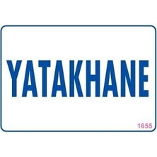 Nil Avm Yatakane Levhası 17,5X25 KOD:1655