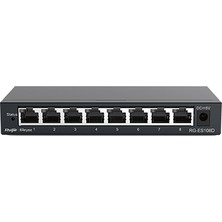 Ruijie Ruıjıe Reyee RG-ES108GD 8 Port Gigabit Switch  Metal Kasa