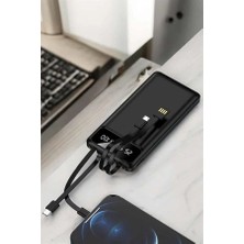 A-Luxe Powerbank 20.000 Mah LCD Ekran USB Lightning Type-C Uyumlu Ios ve Android