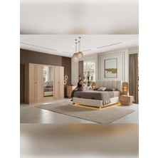 %100 Mdf Guell Yatak Odası Takımı
