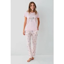 Cm Store Rolypoly RP3810-S Kadın Kısa Kol Pijama Takımı